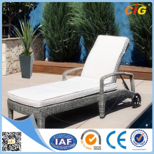 Outdoor Grau Rattan Wicker Möbel Sofa Set